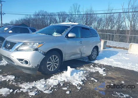 2014 Nissan Pathfinder Sv from USA, damaged, VIN 5N1AR2MM6EC718091